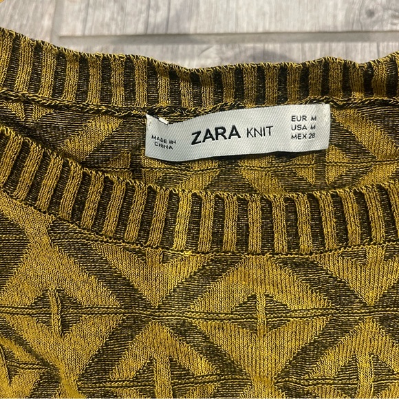 Zara Draped Knit Dress - Picture 9 of 9